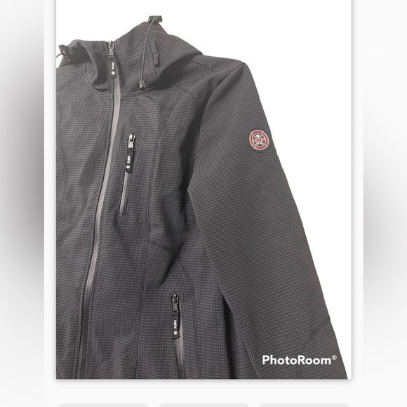 HFX Halifax Performance Apparel Soft Shell Water Resitant Coat Jacket Medium - Picture 5 of 6